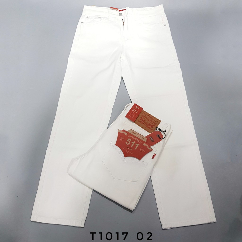 Quần suông nam màu trắng xịn sò