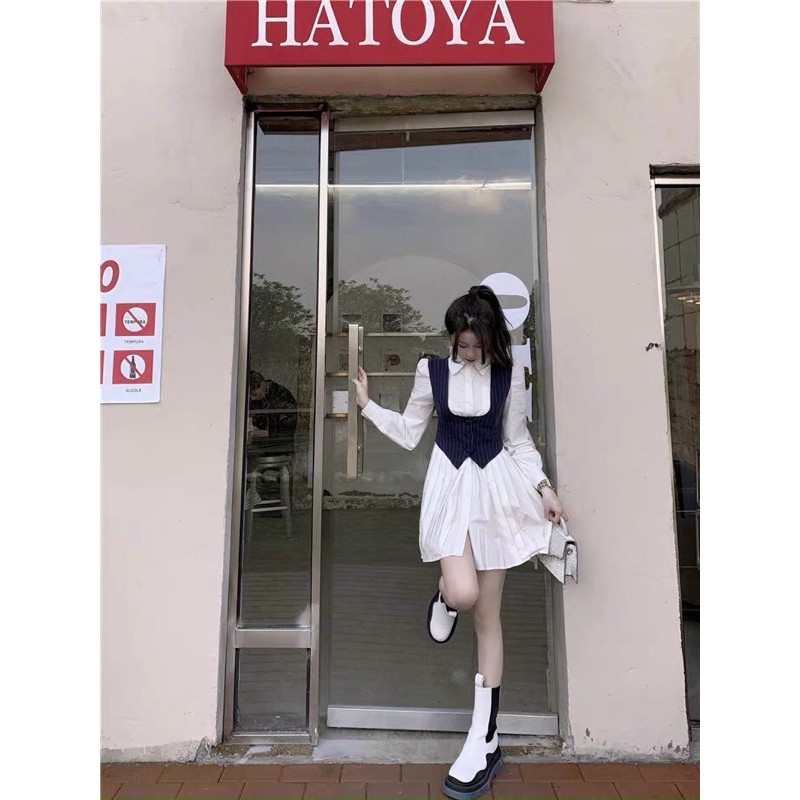 SET ÁO SƠ MI KÈM GILE