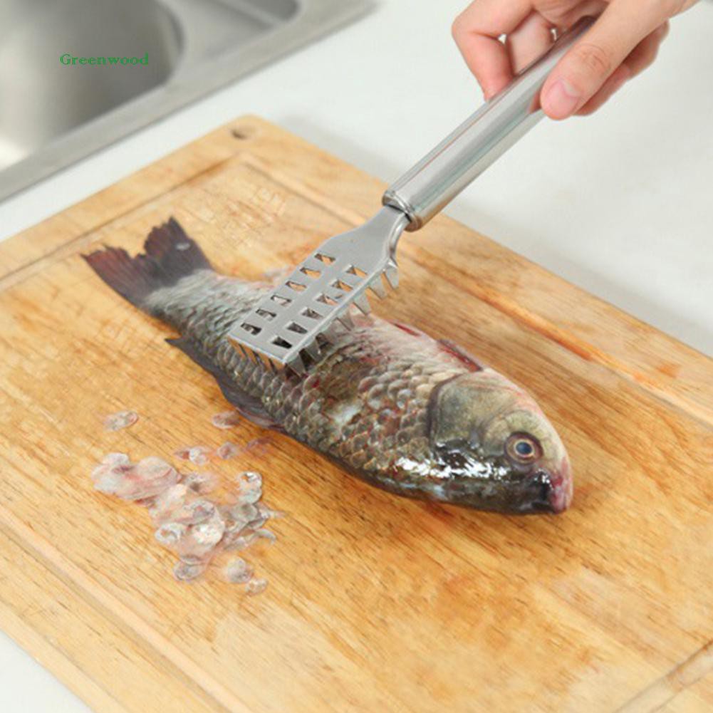 [BÁN SỈ] Dụng Cụ Lóc Vảy - Đánh Vảy Da Cá Bằng Thép Không Gỉ