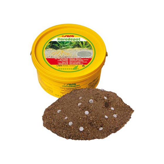 Đất nền cho hồ thủy sinh sera Đức-flore depot
