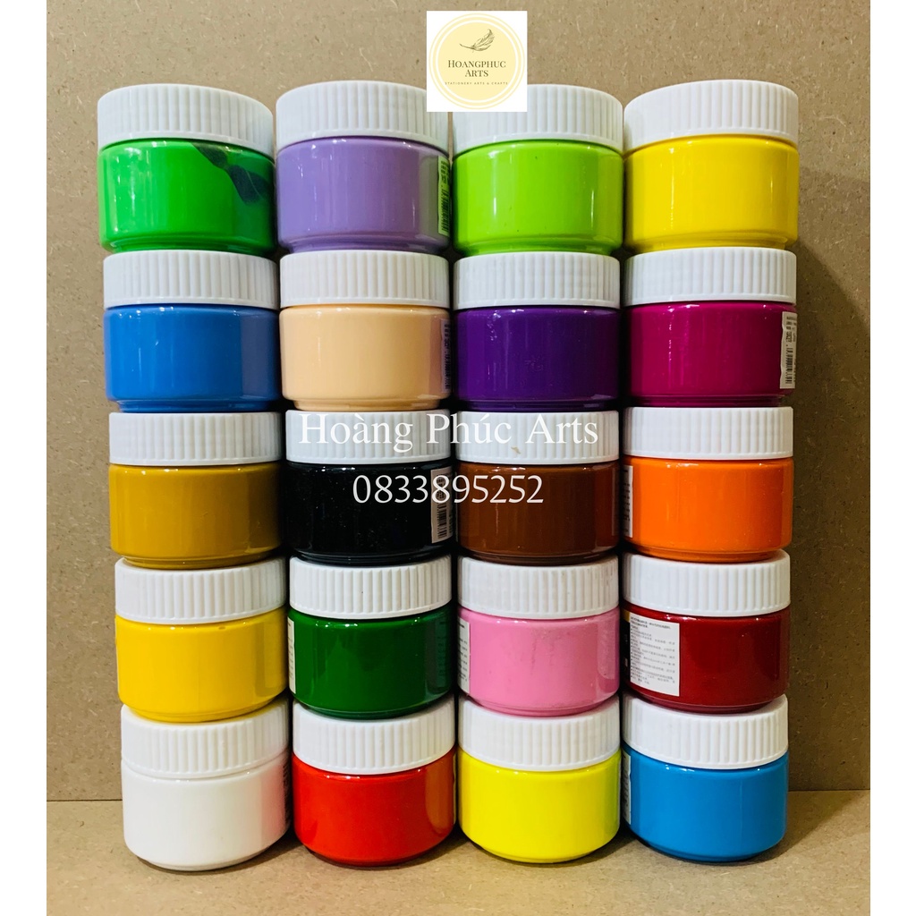 Màu acrylic 3D 100ml