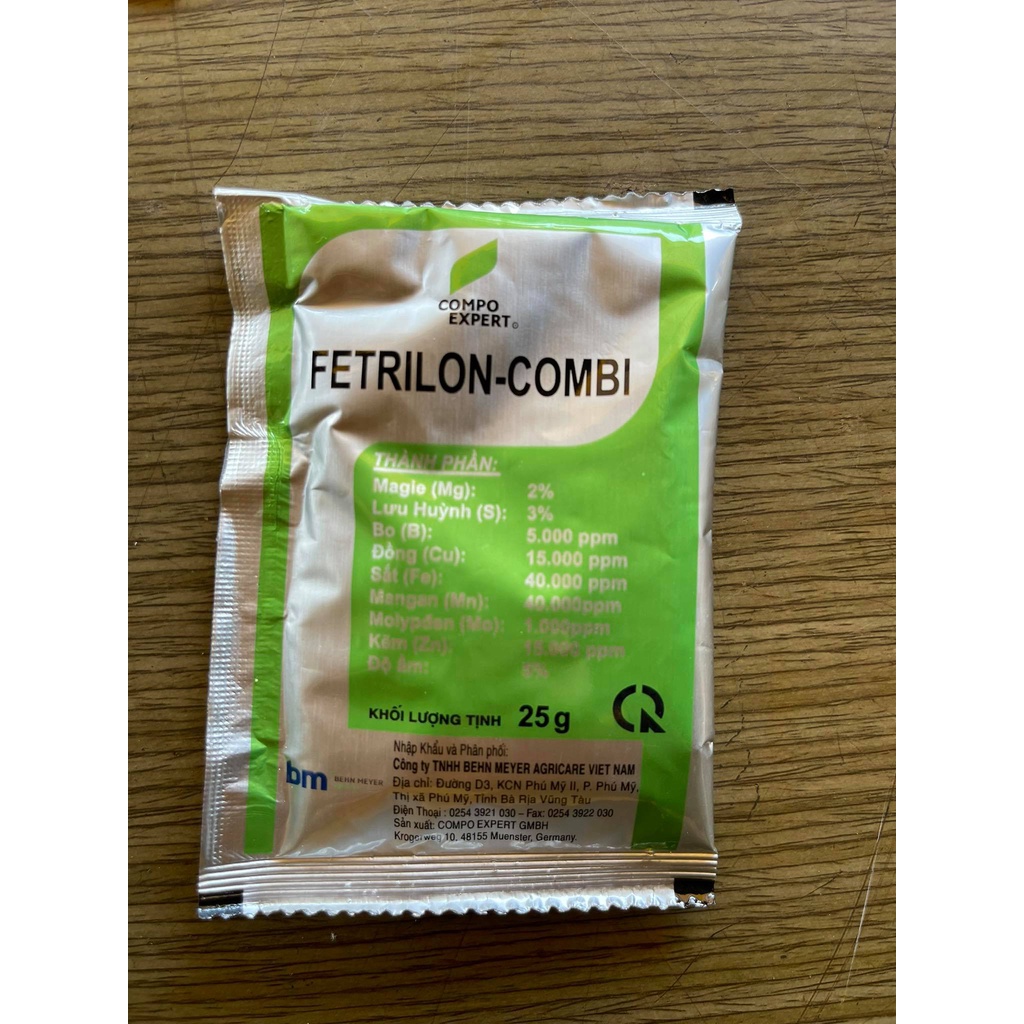 Phân bón lá trung vi lượng FETRILON-COMBI 25g