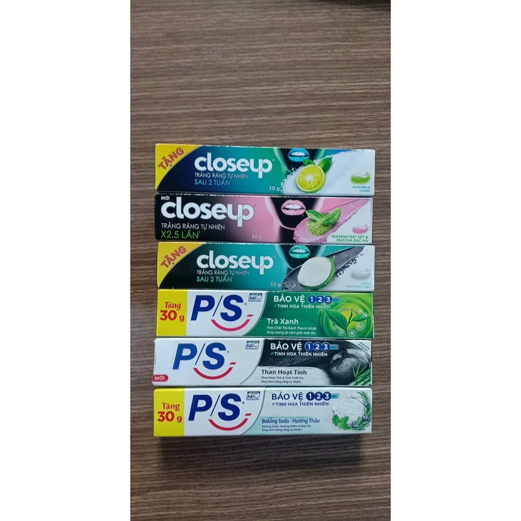 Kem đánh răng Close up 30g các loại