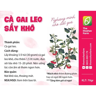Cà Gai Leo Sấy Khô