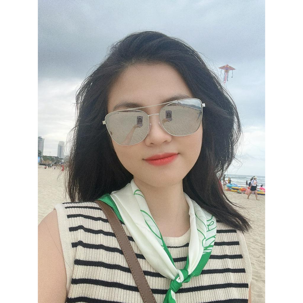 Kính mát nữ Michael Kors 0MK1096 Gold/Silver tráng gương fullbox