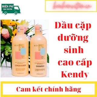 Cặp dầu gội xả dưỡng sinh cao cấp Kendy chai to 800ml