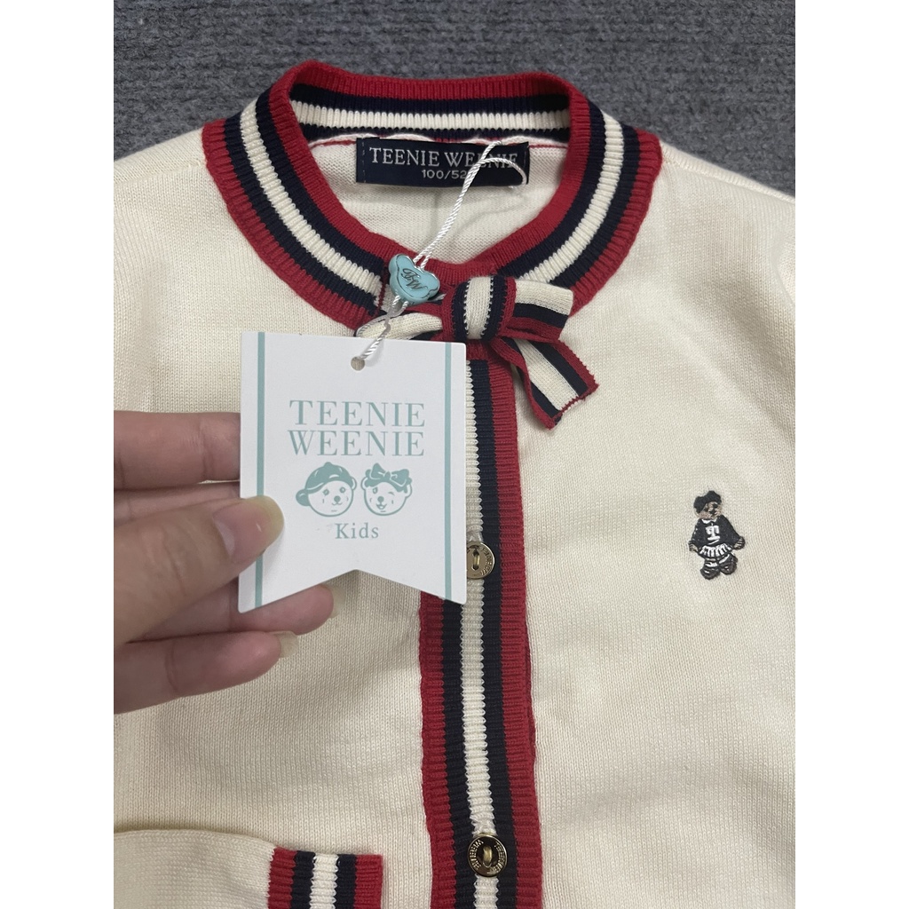 Áo len cardigan bé gái
