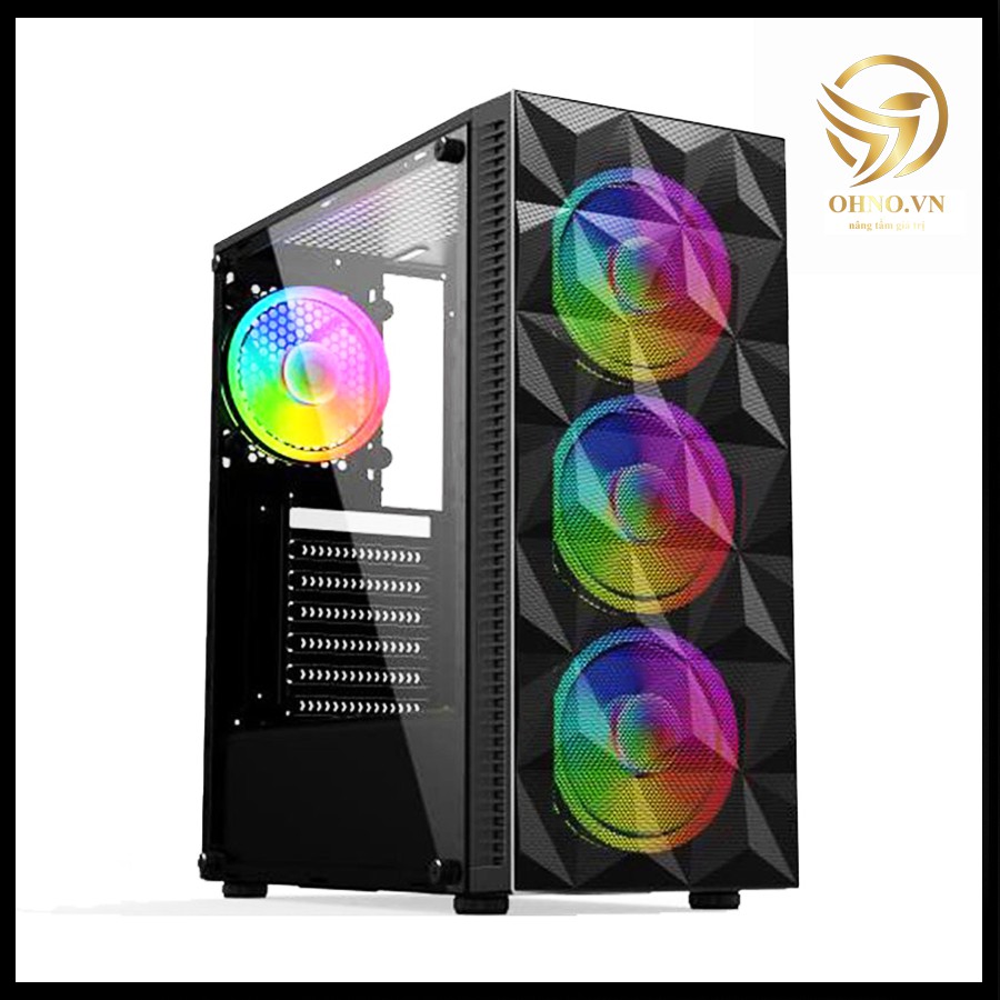 Vỏ Case Máy Tính Trong Suốt AAP G02 PC Case Gaming Chính Hãng Cao Cấp - OHNO VIỆT NAM