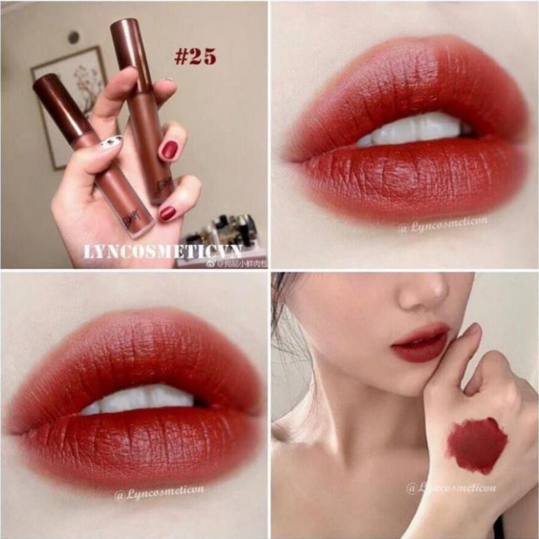 [FREESHIP TOÀN QUỐC]-[HÀNG AUTH]Son kem lì BBIA Last Velvet Lip Tint màu 21-25 - Version 5 - Hàn Quốc