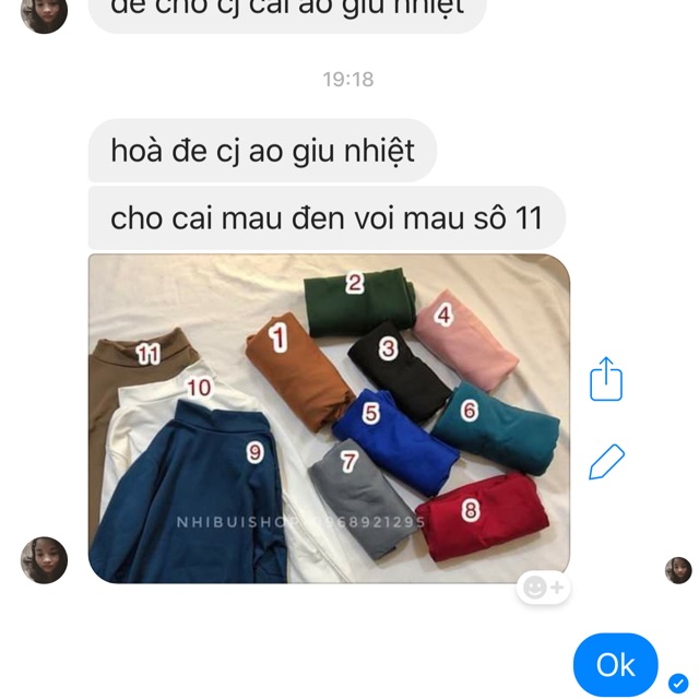 Áo giữ nhiệt 100k