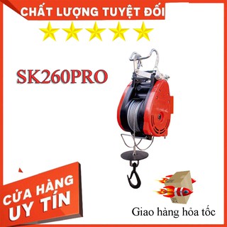 Máy tời điện siêu nhanh kenbo sk 260pro 40m/phút