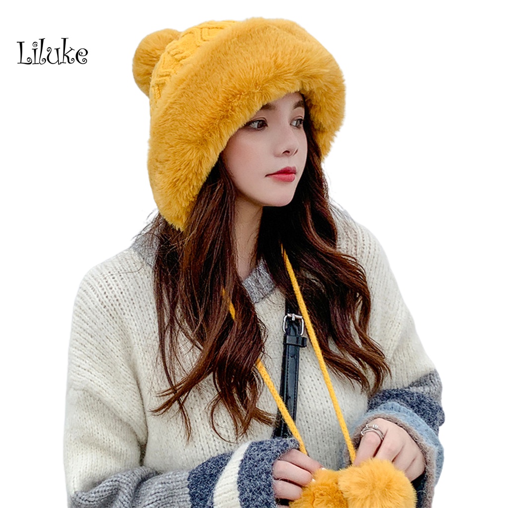 Mũ Len Màu Sắc Nhã Nhặn Thời Trang Cho Nữ