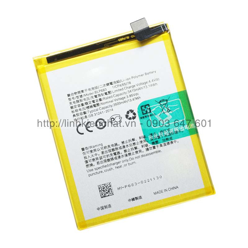 Pin Realme 2 Pro RMX1801 RMX1807 BLP683 Zin - Hàng nhập Khẩu