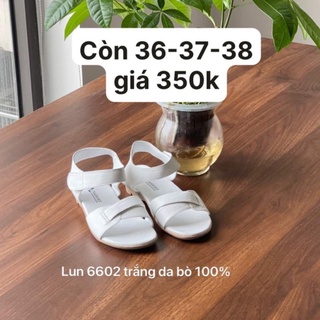 Giầy da Sundal đế bằng