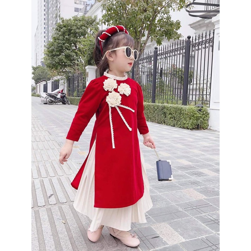 áo dài cách tân cho mẹ và bé