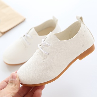 Giày Da Phong Cách Anh Quốc Thời Trang Cho Bé Gái