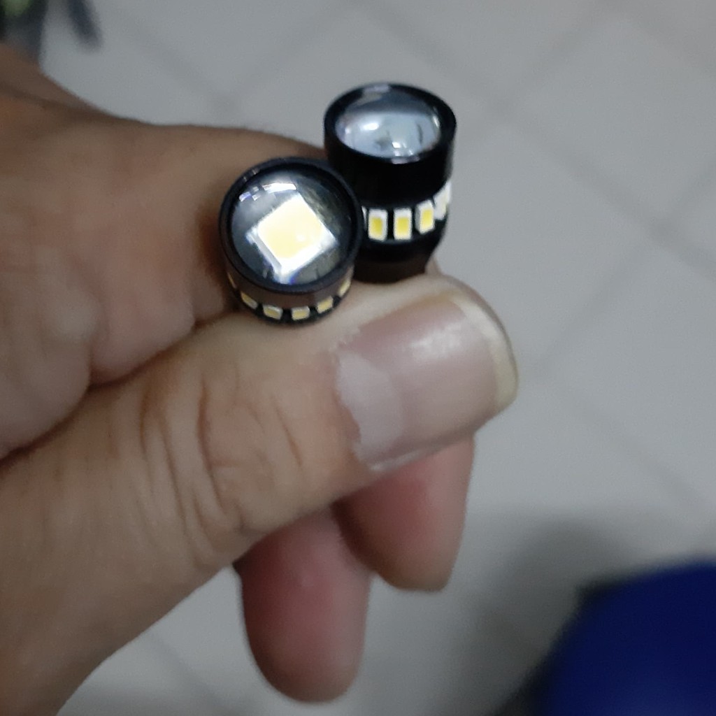 Led T10 lúp cầu led xi nhan demi cho xe máy và ô tô mẫu 2020.