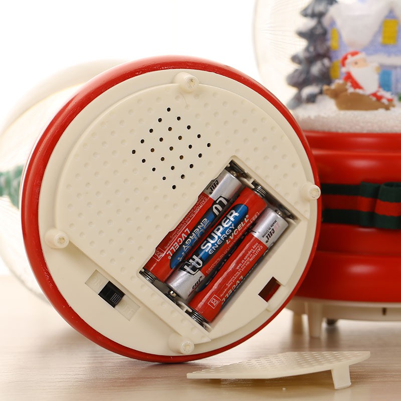 Hộp nhạc quả cầu tuyết giáng sinh 7cm - Quà noel cho người yêu, bạn trai, trẻ em | BigBuy360 - bigbuy360.vn