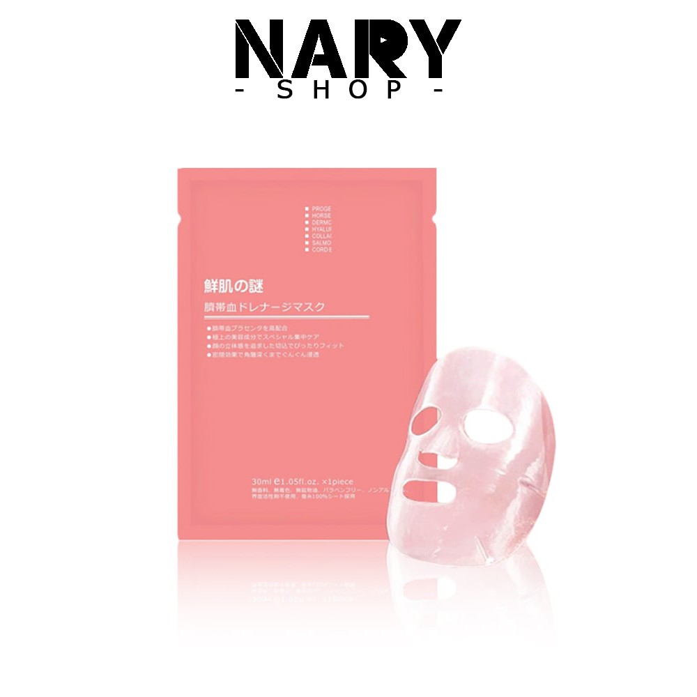 Mặt nạ nhau thai cừu tế bào gốc Nhật bản Rwine Beauty