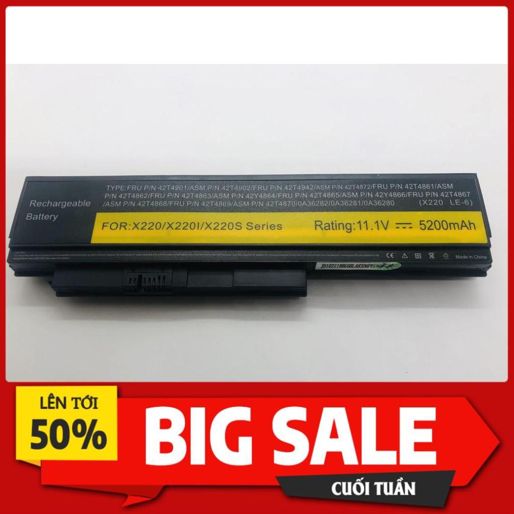 Pin Laptop Lenovo ThinkPad X220 X230 X220i X230i Bảo hành Toàn Quốc