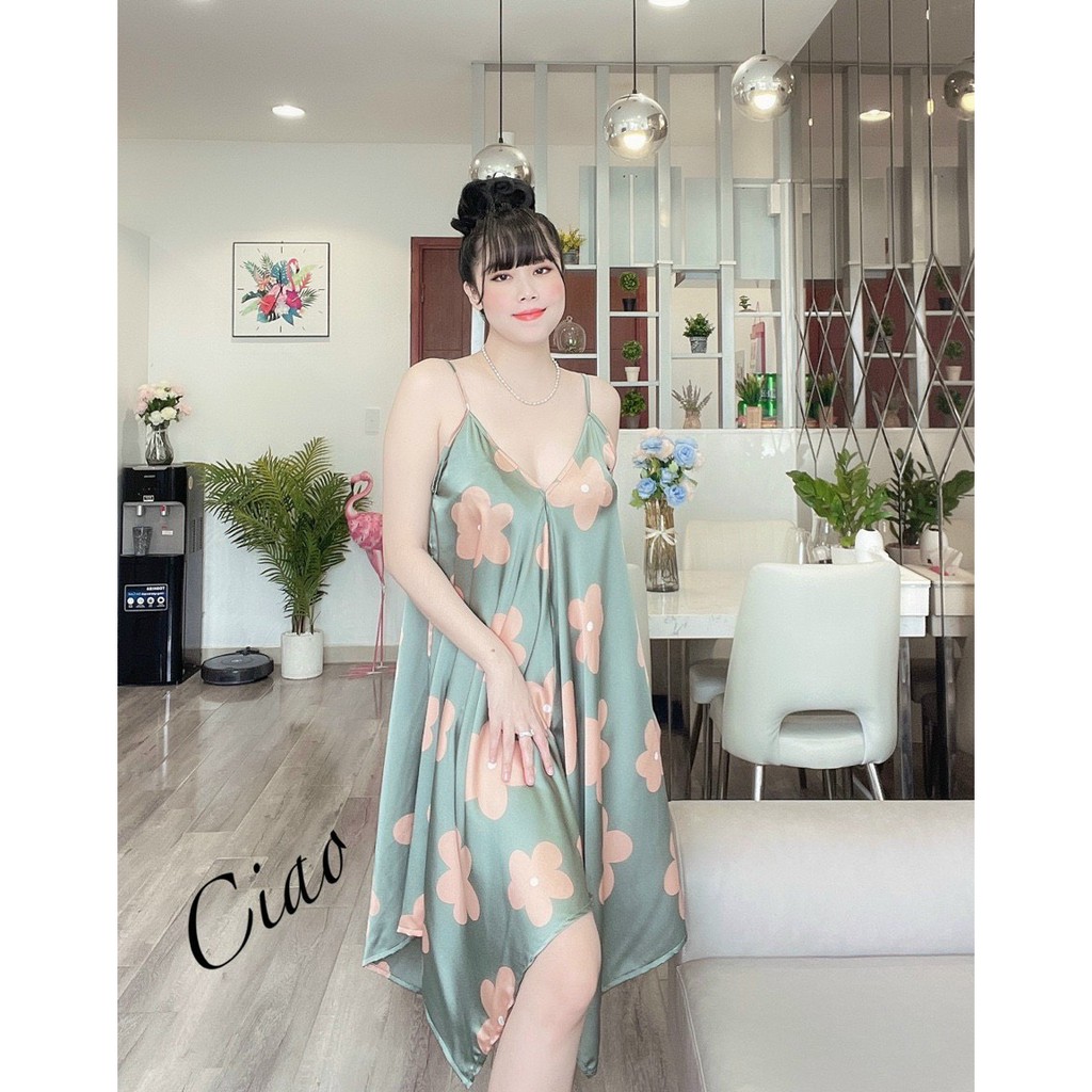 68_80kg Đầm ngủ hai dây bigsize | BigBuy360 - bigbuy360.vn