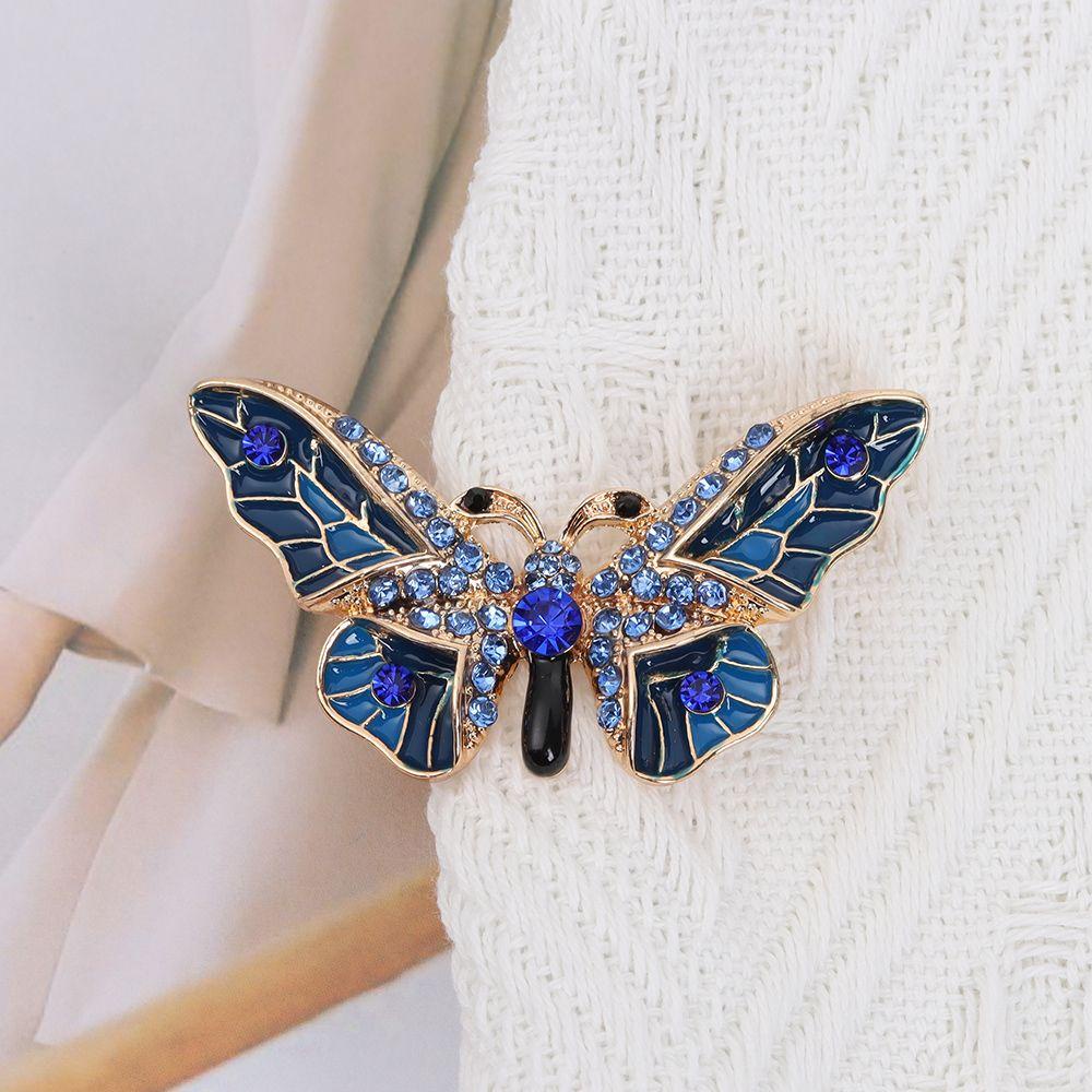 Trâm Cài Áo Hình Bươm Bướm Thời Trang Dành Cho Nữ|Ghim Cài Áo Thiết Kế Tinh Tế