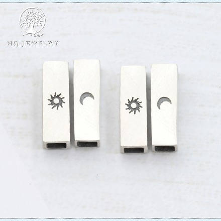 Charm đôi mặt trời - mặt trăng - NQ Jewelry