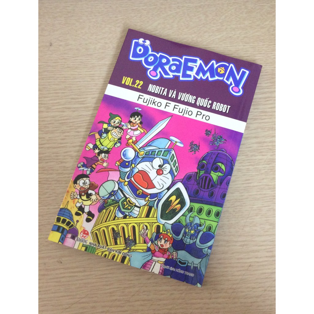 [ Sách ] Doraemon Tập 22: Nobita Và Vương Quốc Robot (Tái Bản 2019)