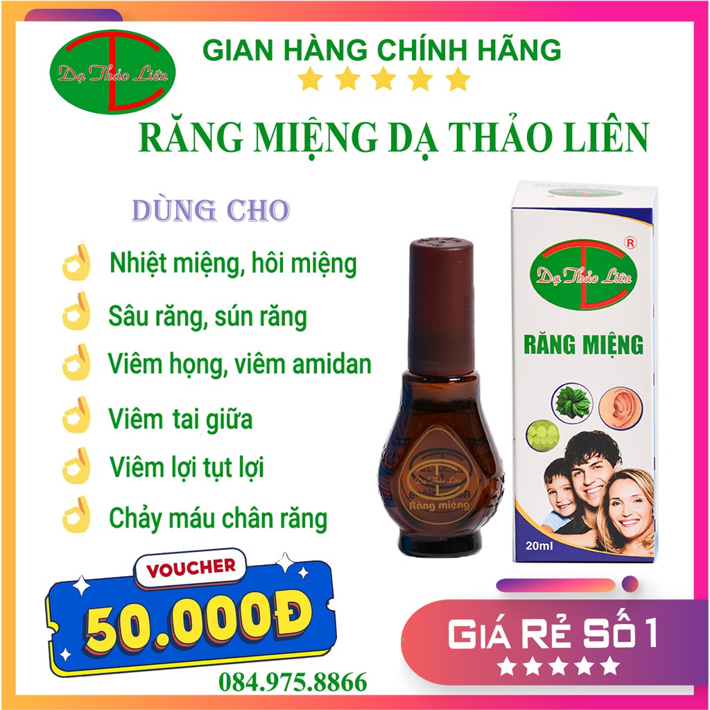 Tinh Dầu Răng Miệng - Faneco Hỗ Trợ Trị Hôi Miệng, Sâu Răng, Viêm Lợi