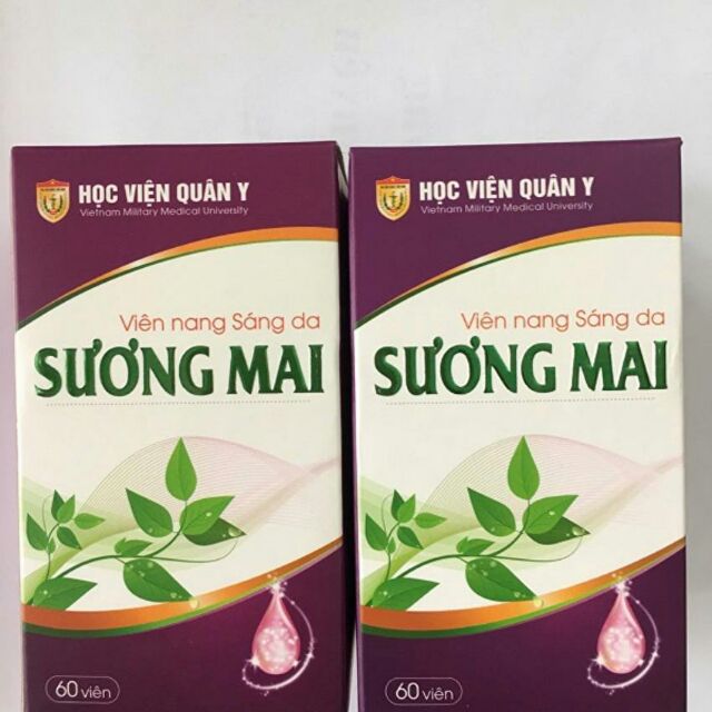 Viên nang sáng da Sương mai Học viện quân y