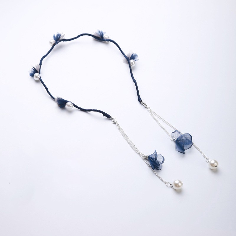 Kẹp Tóc Đính Hoa Ngọc Trai Giả Phong Cách Hàn Quốc Cho Nữ