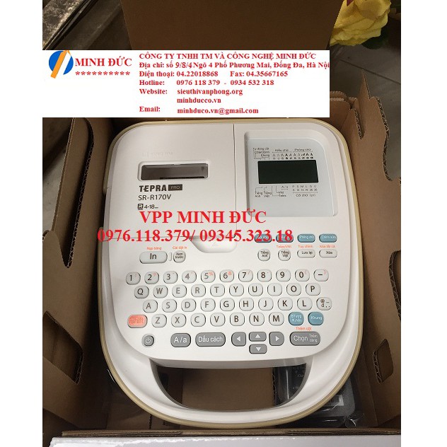Máy in nhãn Tepra SR-R170V