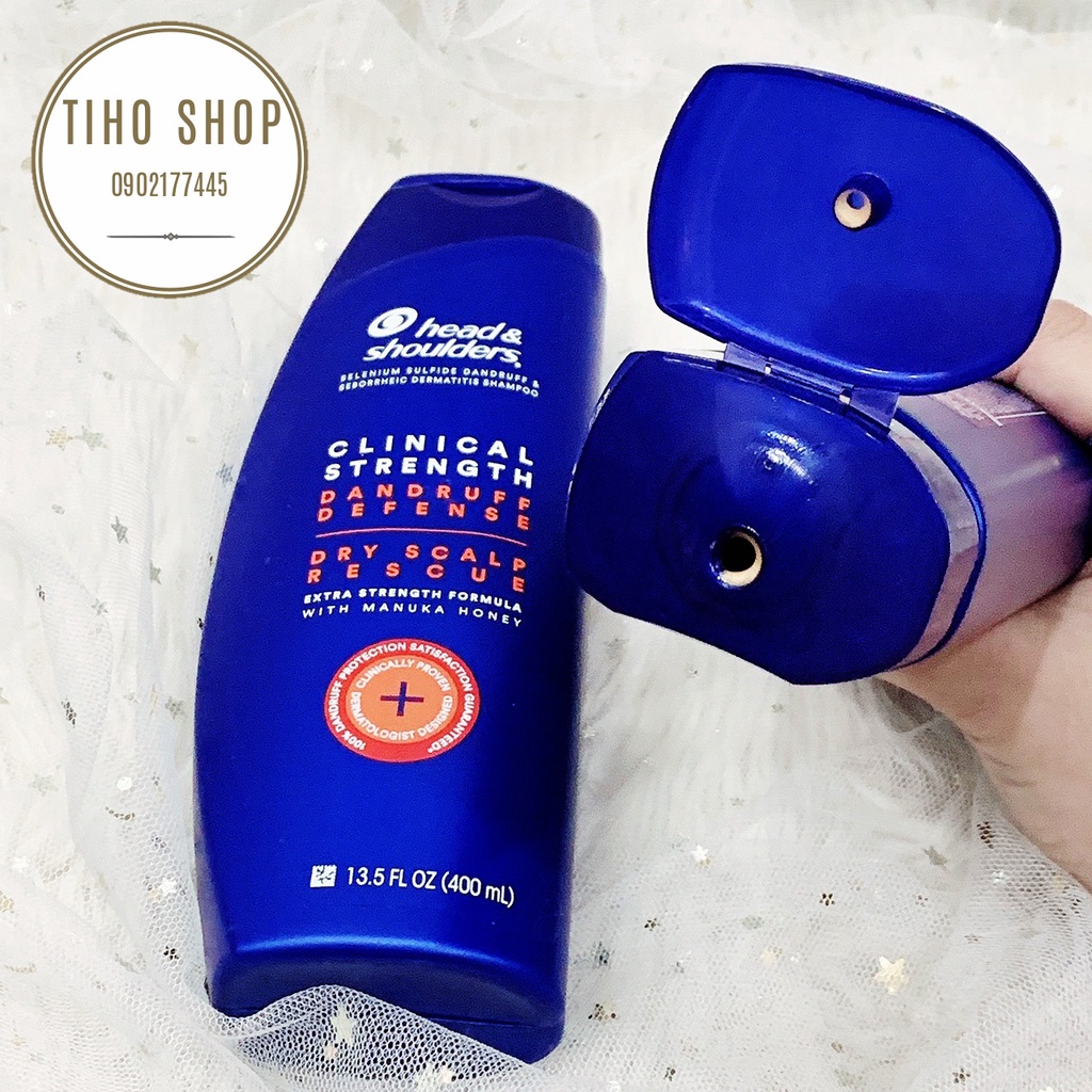 Dầu Gội Head &amp; Shoulder Clinical Strength Shampoo 400ml