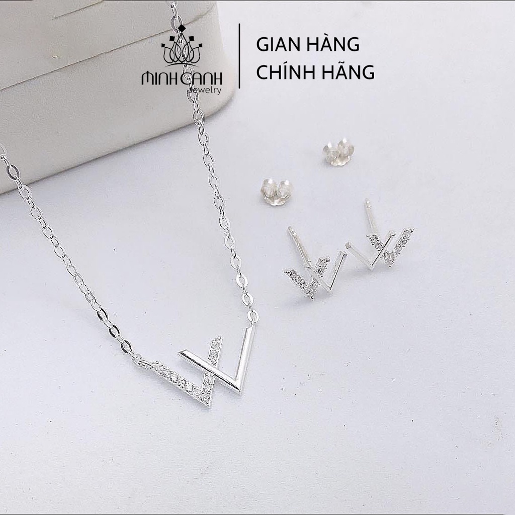 Bộ Trang Sức Bạc W - Minh Canh Jewelry