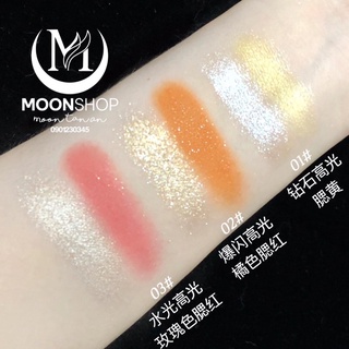 Phấn Bắt Sáng - Phấn Má Hình Trái Tim Sweet Mint 02