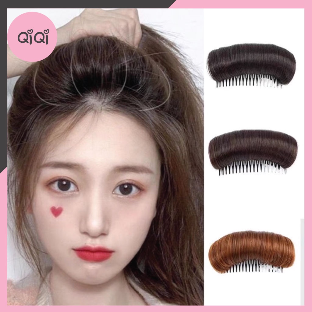 Kẹp phồng mái cho nữ, độn phồng tóc làm phồng chân tóc một cách tự nhiên Qiqishop