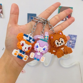 Móc Khoá Thỏ Stella Lou và Bạn