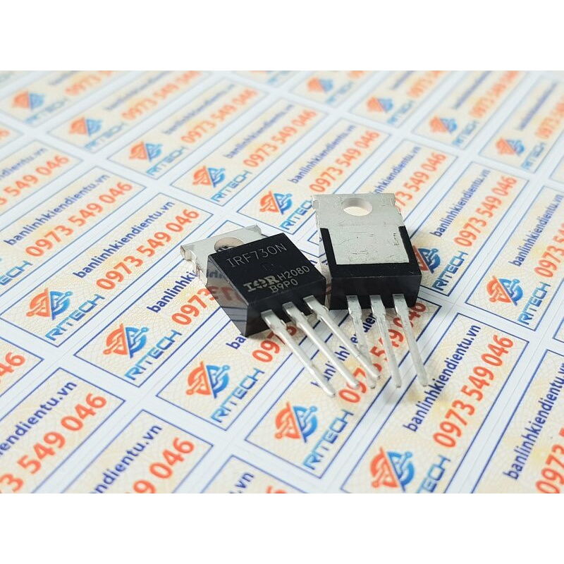 [Combo 5 con] IRF730 IRF730N 730 Mosfet kênh N 5.5A 400V TO-220