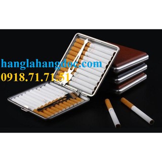 Hộp thuốc lá bọc da 20 điếu hiệu Star 001A (20 điếu)