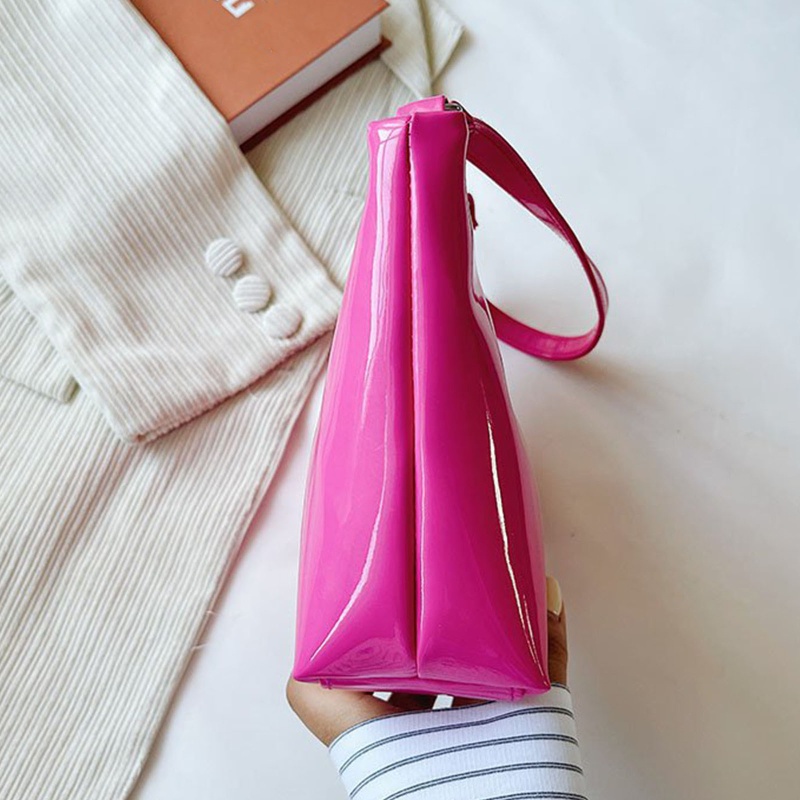 Túi Xách Mini Bằng Da PU Màu Trơn Phong Cách Boho Thời Trang Cho Nữ