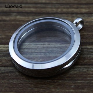 Mặt dây chuyền hợp kim trong suốt dùng đựng ảnh kỷ niệm độc đáo