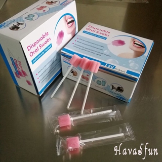 Hộp 50 Tăm Bông Nha Khoa Chất liệu cao cấp di động dễ sử dụng sản phẩm chăm sóc răng miệng