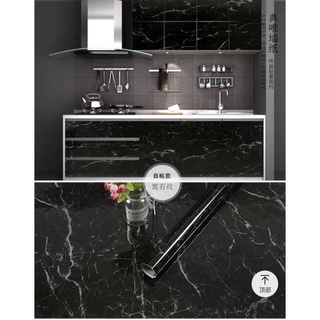 Giấy dán tường dán bếp vân đá