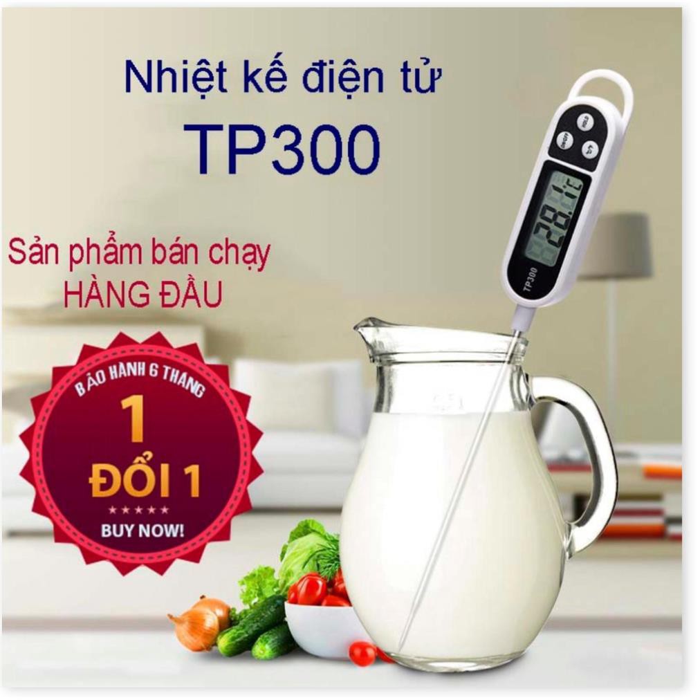 Nhiệt kế dạng Que TP300 đo nước pha sữa, thức ăn dặm cho bé dạng vỉ độ chính xác cao