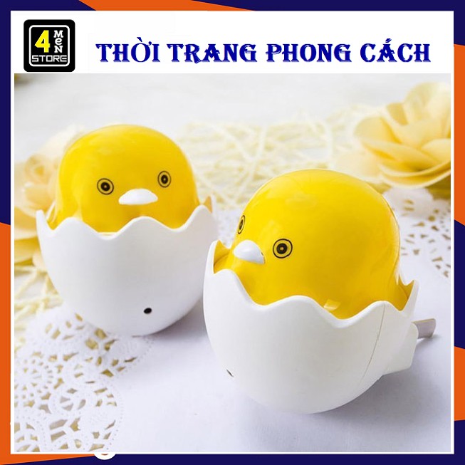 ⚡ Giá Sỉ ⚡ Đèn Ngủ Quả Trứng Gà - Cảm Ứng Tự Phát Sáng Vào Đêm