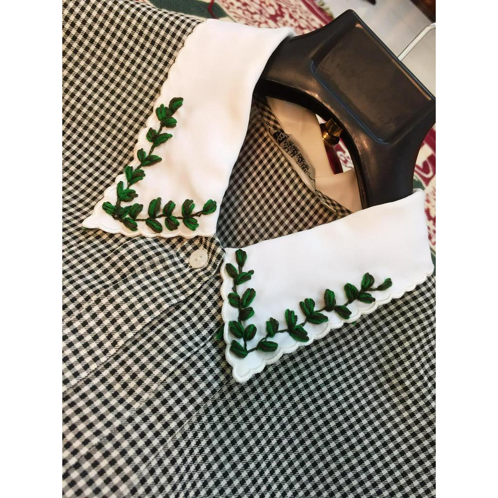 Somi thêu họa tiết độc đáo Hàn/ Somi hàn /Somi trắng thêu