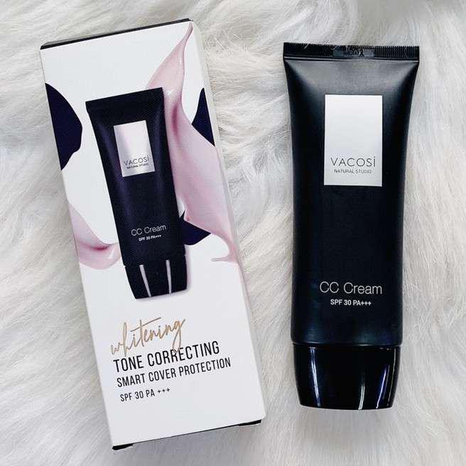 Kem Nền Vacosi CC Cream White Tone Correcting VK07 60ml