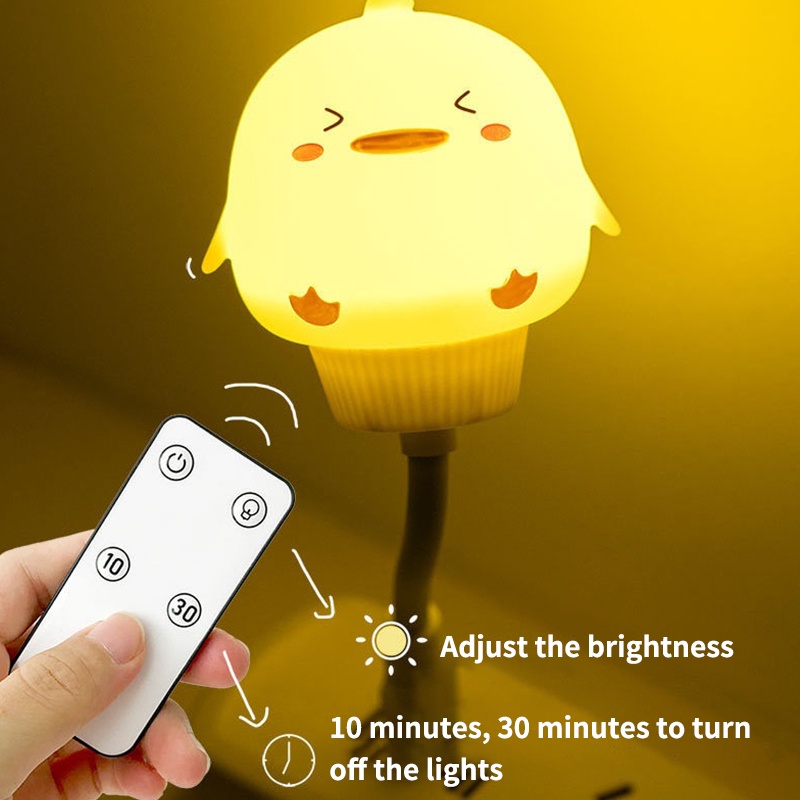 Đèn Ngủ LED USB Điều Khiển Từ Xa Hình Động Vật Hoạt Hình Dễ Thương
