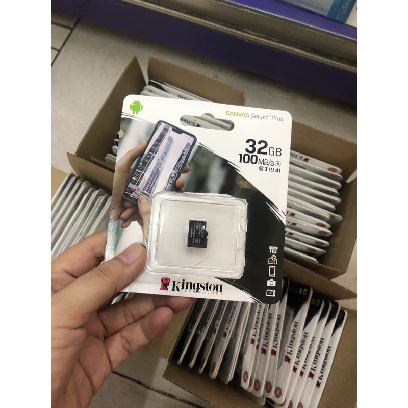 Thẻ nhớ Kingston 16GB / 32GB / 64GB / 128GB, thẻ nhớ 64gb, thẻ nhớ Class 10 chính hãng bảo hành 60 tháng