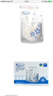 Túi trữ sữa 3D gluck Baby